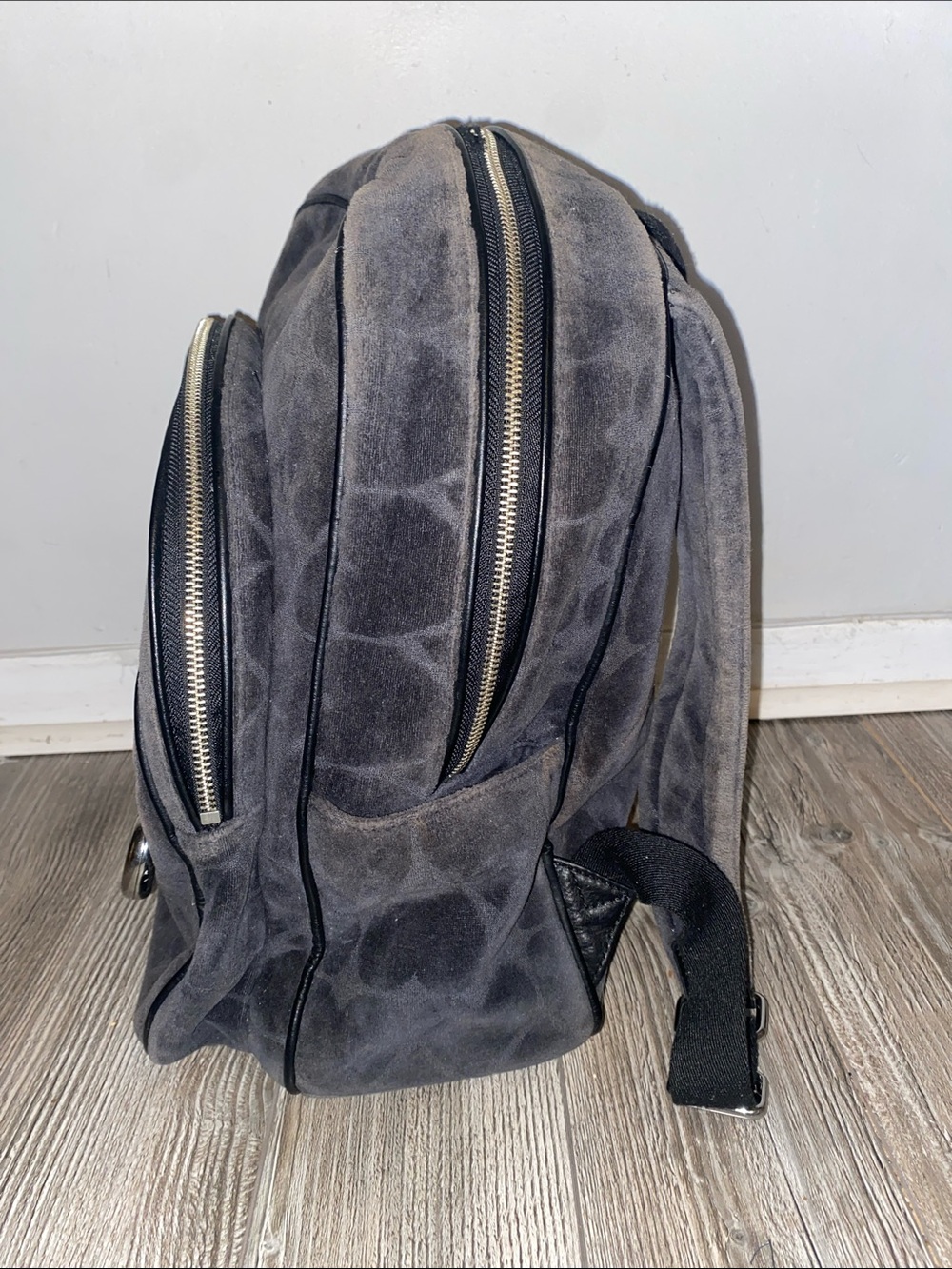 Rare Vintage Y2K Juicy Couture Velour Backpack - Picture 6 of 17